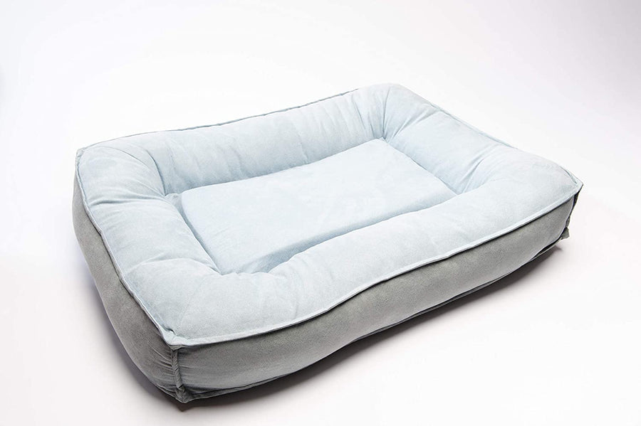 Large Comfy Classic Orthopedic Dog Bed with Ultra Soft Bolster & Memory Foam